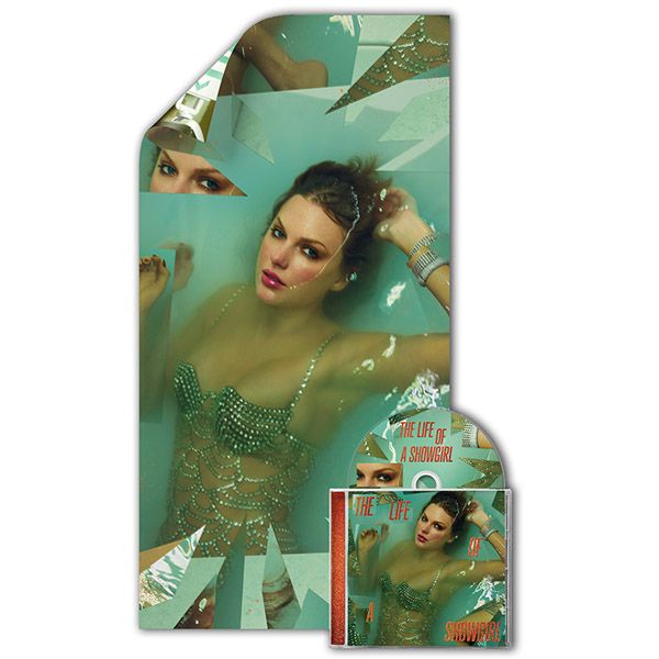 TAYLOR SWIFT - THE LIFE OF A SHOWGIRL (STANDARD CD CON POSTER)