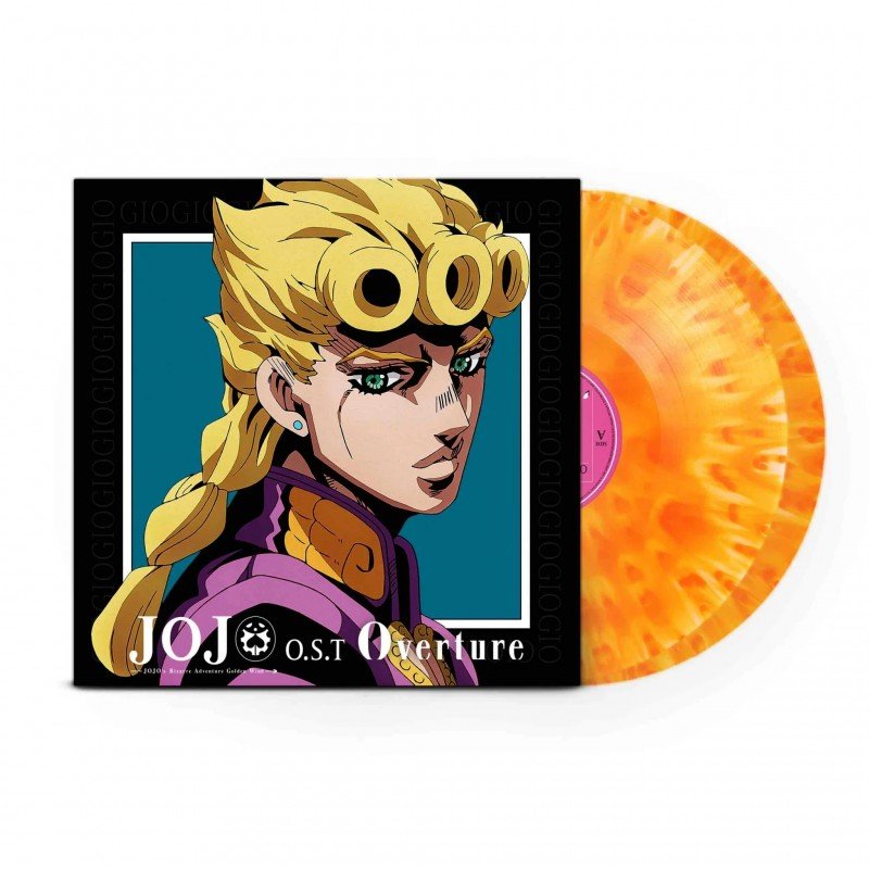 JOJO´S BIZARRE ADVENTURE: GOLDEN WIND - B.S.O. - (2LP VINILO COLOR ORANGE & YELLOW MARBLE)