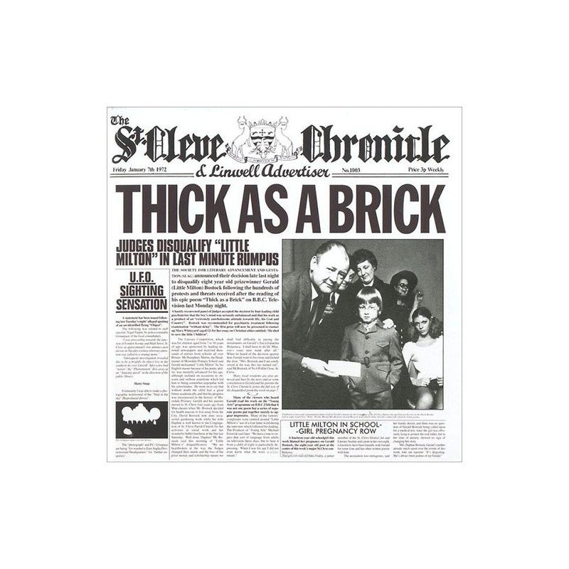 JETHRO TULL - THICK AS A BRICK - 2CD