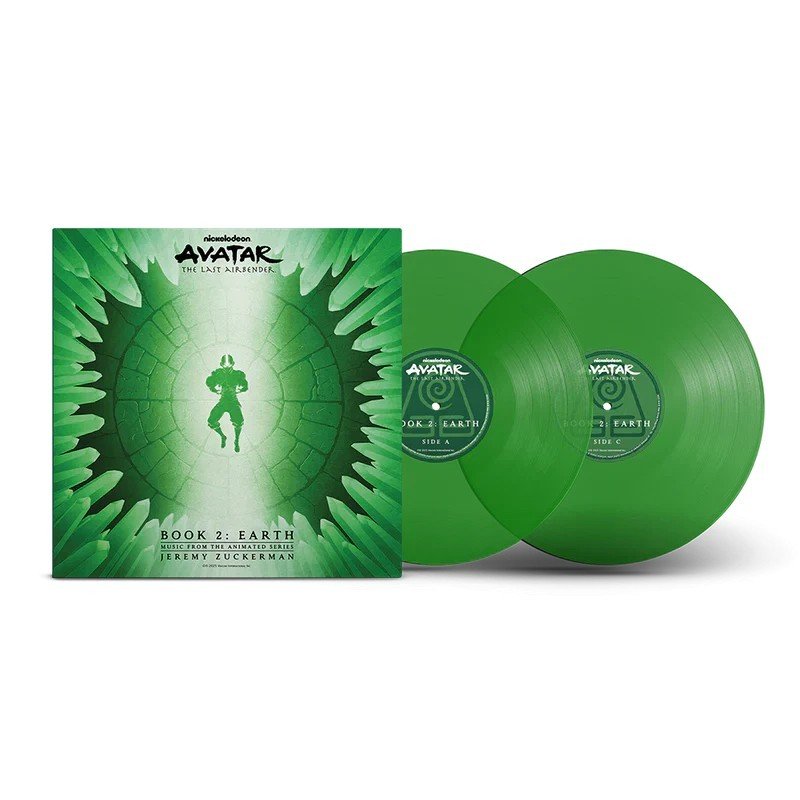JEREMY ZUCKERMAN - AVATAR: THE LAST AIRBENDER / BOOK 2 : EARTH (2LP VINILO USA STAGE & SCREEM) BANDA SONORA