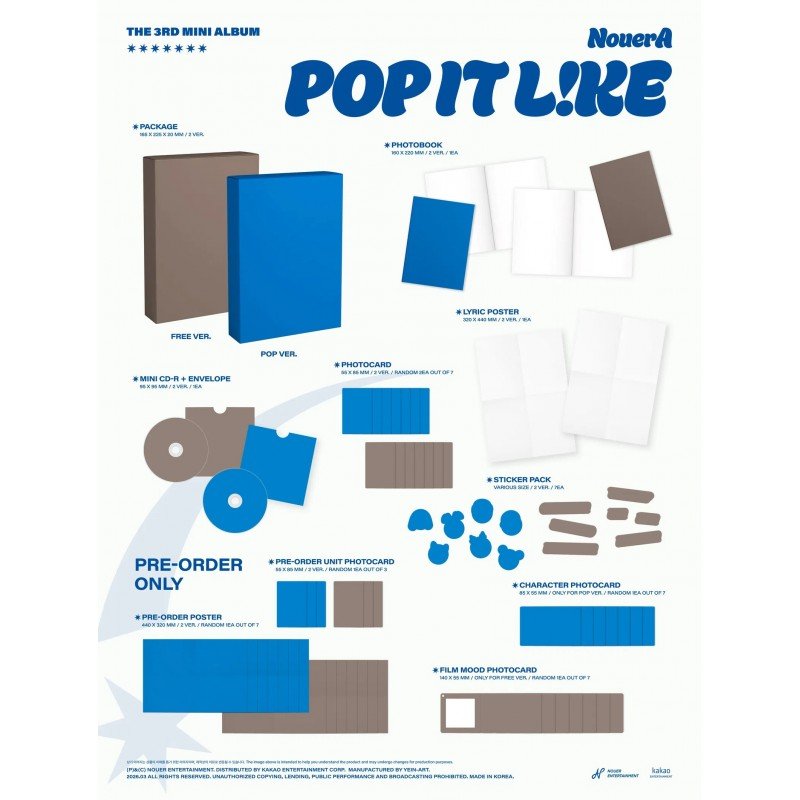 NOUERA - POP IT LIKE (CD ALBUM)