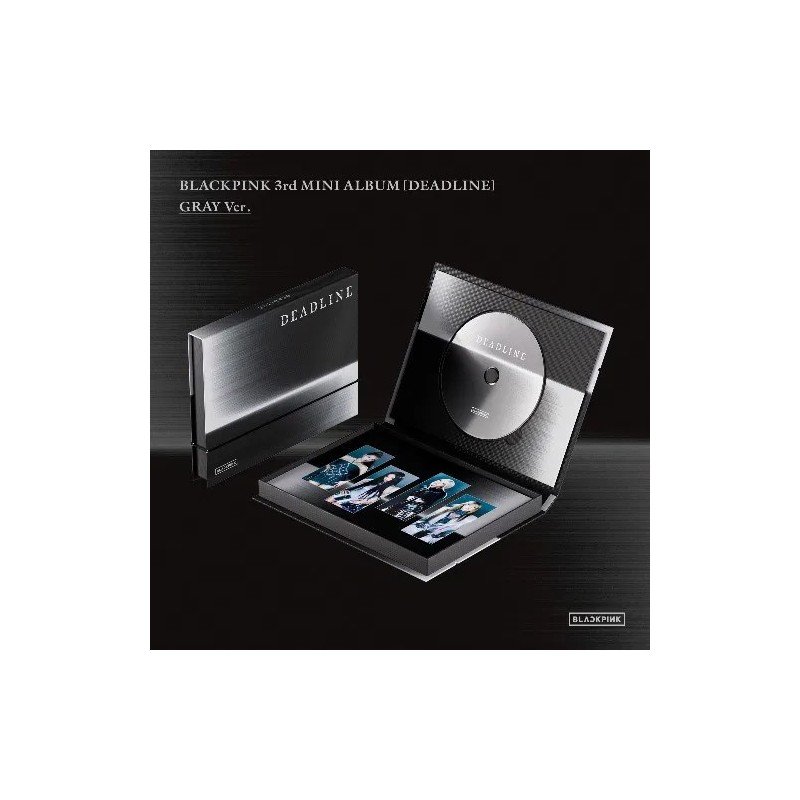 BLACKPINK - DEADLINE (GRAY VER) (CD ALBUM)