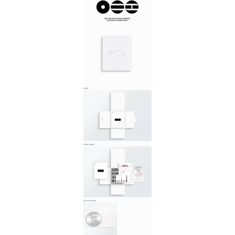 BTS - THE 5TH ALBUM 'ARIRANG' (ROOTED IN KOREA VER.) (CD ALBUM)