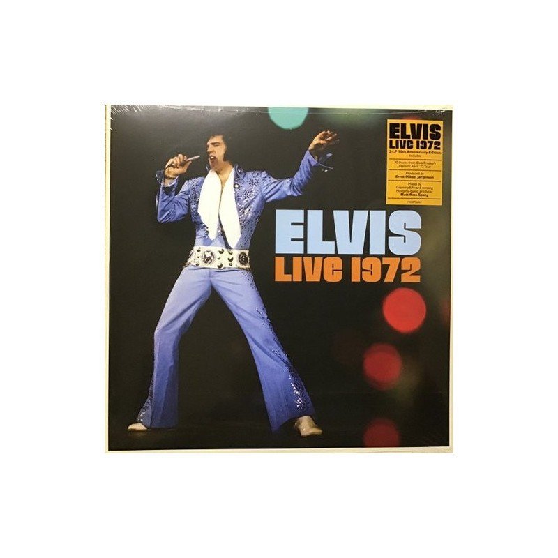 ELVIS PRESLEY - ELVIS LIVE 72 - 2 LP