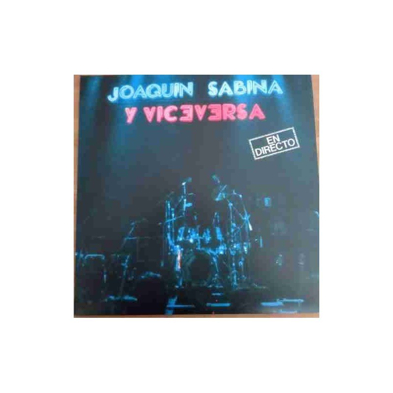 JOAQUIN SABINA - EN DIRECTO (2LPs COLOR VINILO)