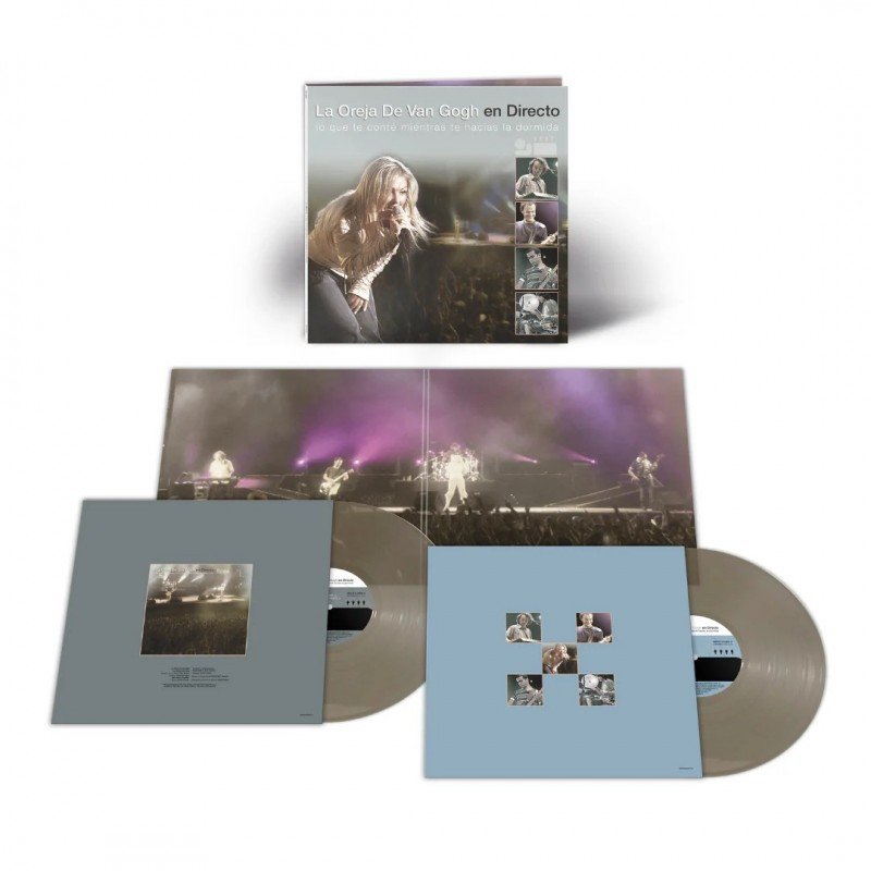 LA OREJA DE VAN GOGH - EN DIRECTO LO QUE TE CONTÉ MIENTRAS TE HACÍAS LA DORMIDA (2LP VINILO)