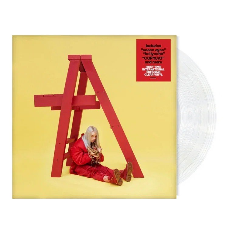BILLIE EILISH - DONT SMILE AT ME (LP VINILO COLOR TRANSPARENTE)