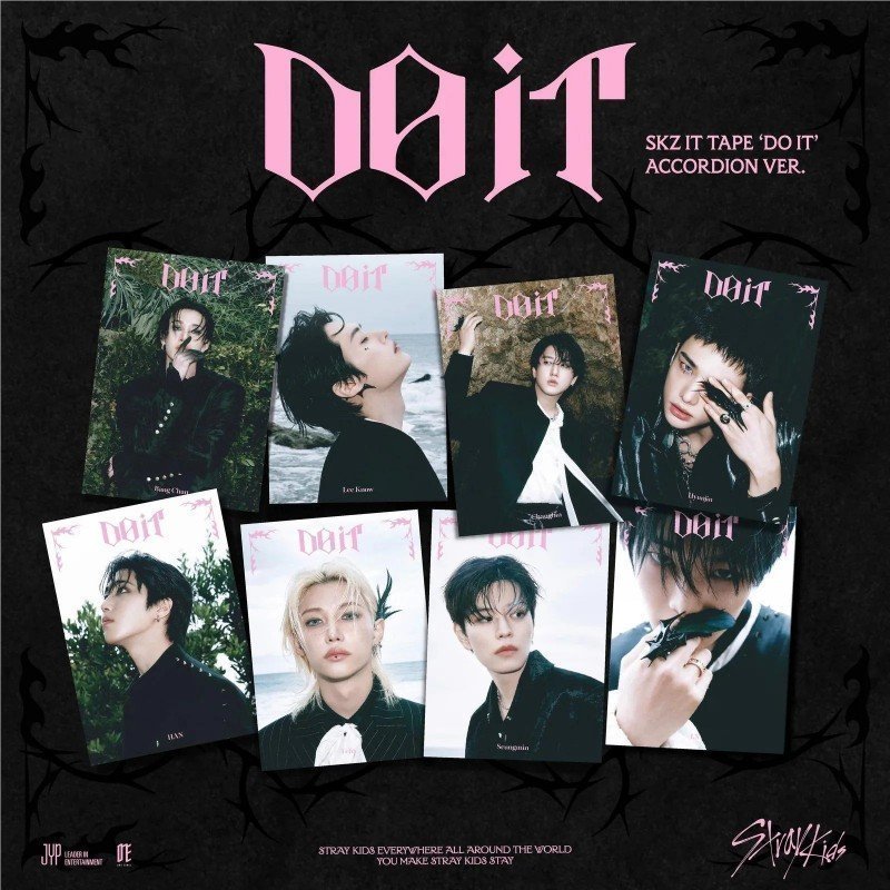 STRAY KIDS - SKZ IT TAPE 'DO IT' (ACCORDION VER) - (CD ESPECIAL)