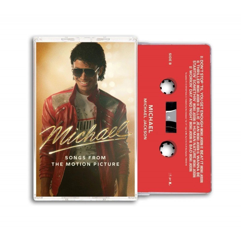 MICHAEL JACKSON - MICHAEL SONGS FROM THE MOTION PICTURE (CASSETTE) (STOCK EXCLUSIVO)