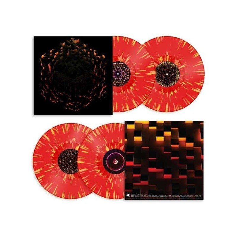 C418 - MINECRAFT VOLUME BETA (2LP VINILO COLOR ROJO NARANJA AMARILLO SPLATTER)