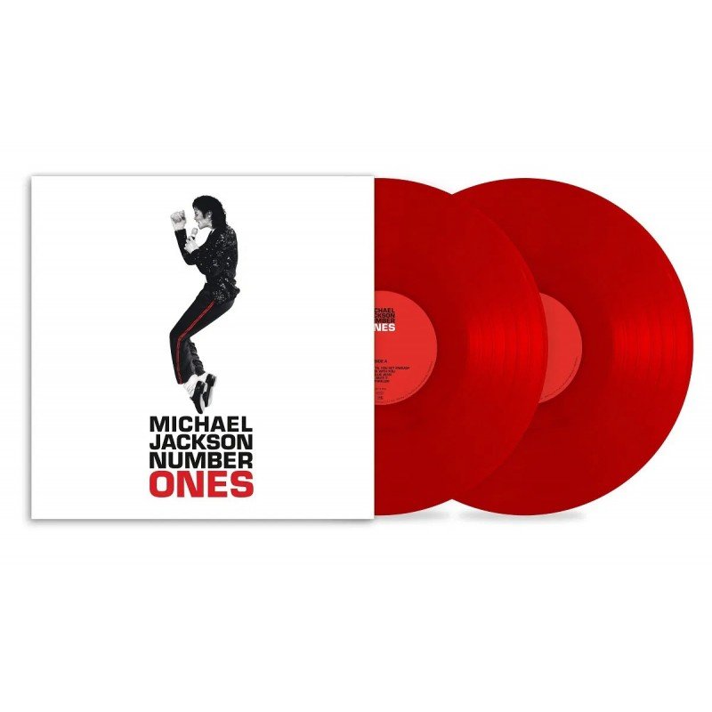 MICHAEL JACKSON - NUMBER ONES (2LP VINILO COLOR ROJO)