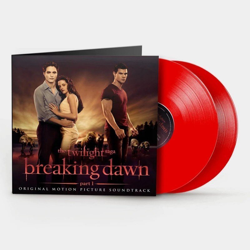 TWILIGHT SAGA: BREAKING DAWN PART 1(CREPUSCULO AMANECER PARTE 1) (2LP VINILO ROJO LIMITADO)