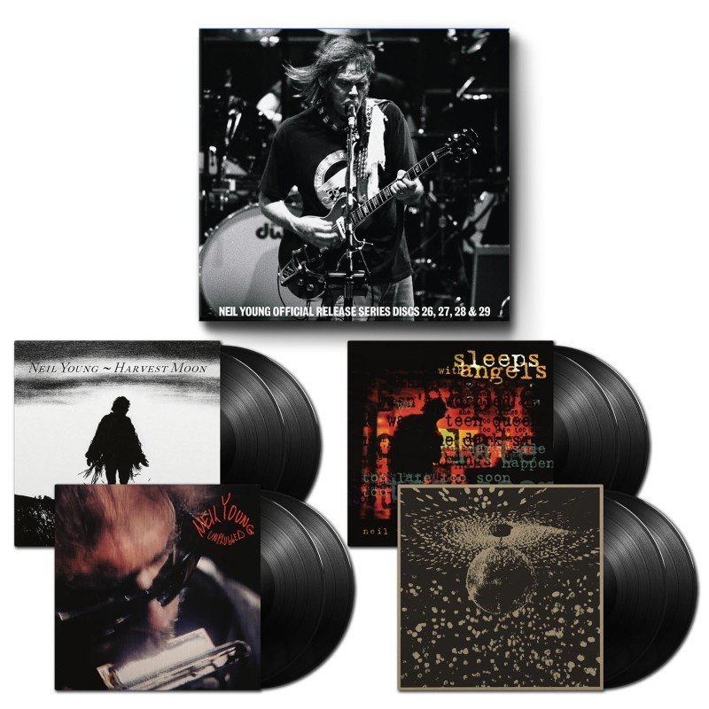 NEIL YOUNG - OFFICIAL RELEASE SERIES DISCS 26, 27, 28, 29 (8LP VINILO)