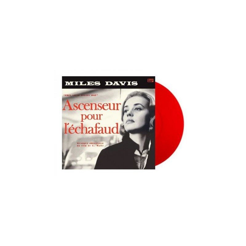 MILES DAVIS - ASCENSEUR POUR L'ÉCHAFAUD (LP VINILO 10" ROJO LIMITADO)