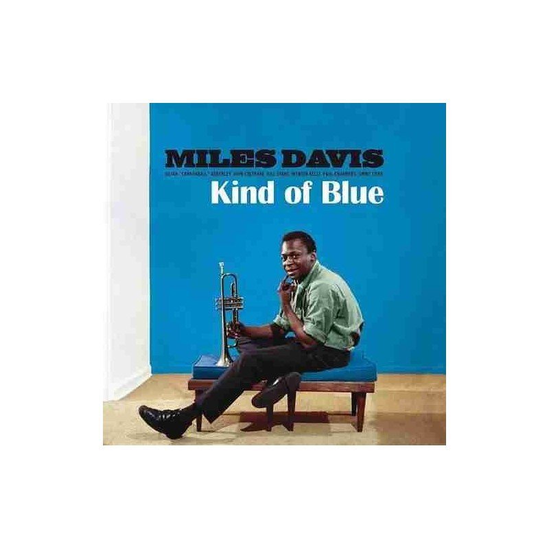 MILES DAVIS - KIND OF BLUE  (LP VINILO BLUE TRANSPARENTE 180 GR.)
